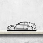 RX8 Silhouette Metal Art Stand