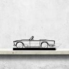 TR4A IRS Silhouette Metal Art Stand