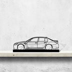 M5 E60 Silhouette Metal Art Stand
