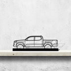 Tacoma Lunar Rock Silhouette Metal Art Stand