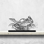 R3 Silhouette Metal Art Stand