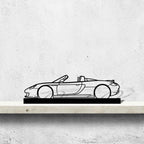 Carrera GT Silhouette Metal Art Stand