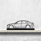 e63 amg Silhouette Metal Art Stand
