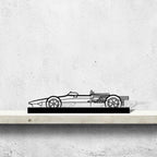 Gurney Eagle 1967 Silhouette Metal Art Stand