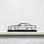 Camaro 1967 Silhouette Metal Art Stand