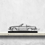 SL 1985 Silhouette Metal Art Stand