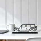 Wrangler 2019 Silhouette Metal Art Stand