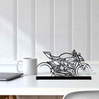 Streetfighter v2 2023 Silhouette Metal Art Stand