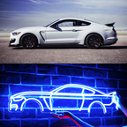 Your Custom Neon Silhouette