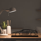 Testarossa Silhouette Metal Art Stand