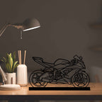 Ninja XR6 (636) 2016 Silhouette Metal Art Stand