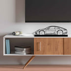 911 992 Carrera Silhouette Metal Art Stand