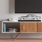 Camaro 1969 Z28 Silhouette Metal Art Stand