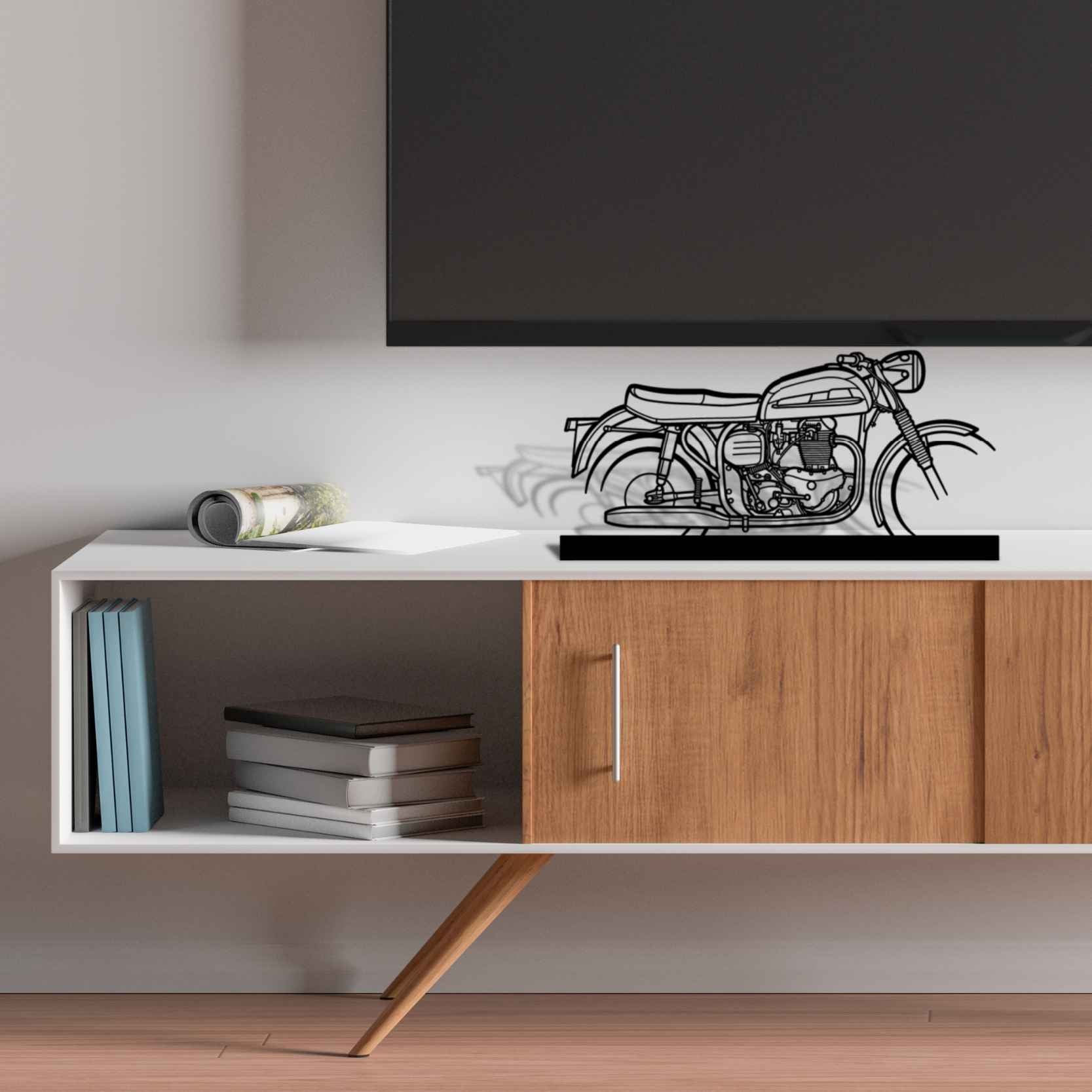 600 1962 Silhouette Metal Art Stand
